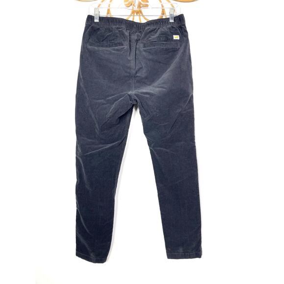 Vuori Men's Optimist Corduroy Pant Charcoal Gray M - Picture 8 of 9